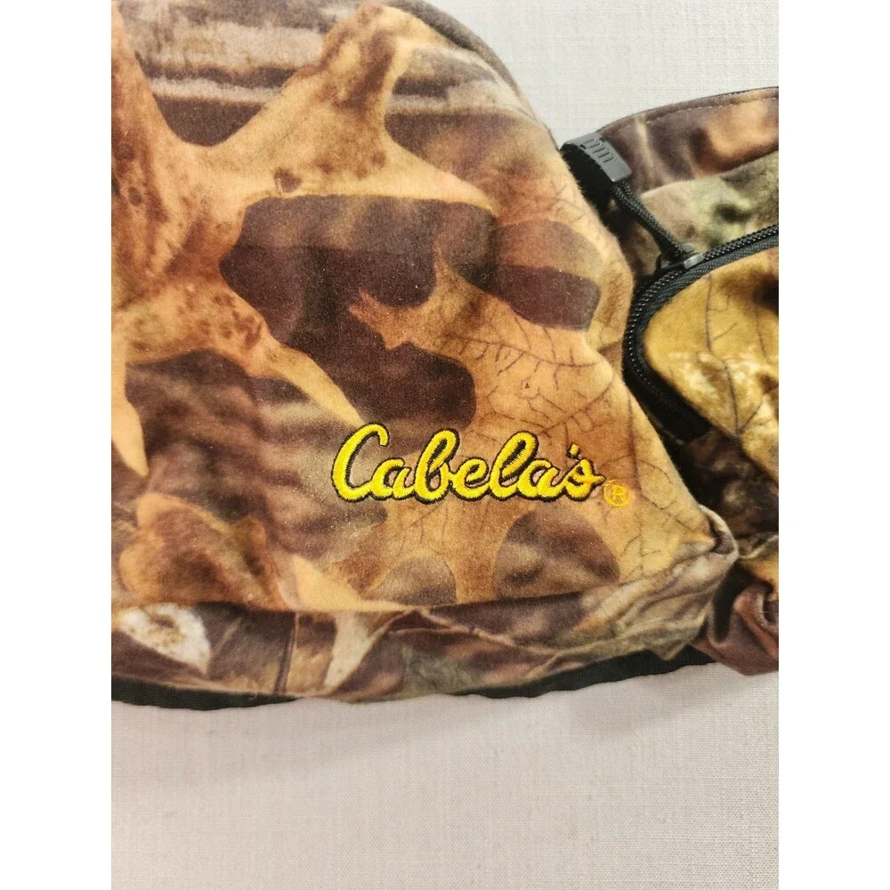 Cabela's Camo Hunting Waist Pack Belt Bag Adjustable Multi Pocket Outdoor...